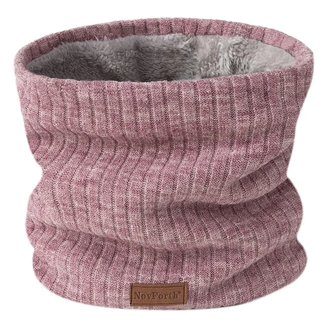 novforth Unisex Winter Skischal Fleece Schlauchschal Gaiter Maske Winddicht Loop Schal