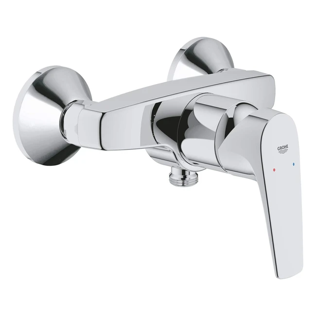 Grohe Start Flow Grifo Ducha Monomando Montaje Pared Menor Consumo Agua Cromo 23771000