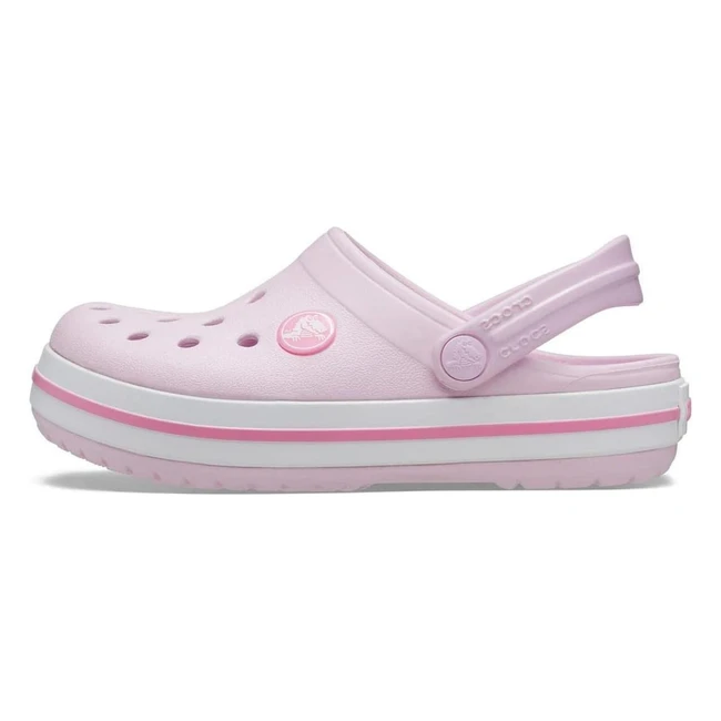 Zuecos Crocs Crocband Clog T Unisex Nioballerina Pink 2223 EU - ¡Envío Gratis!