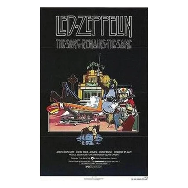 Led Zeppelin The Song Remains the Same 1976 Region Free - Limited Stock!