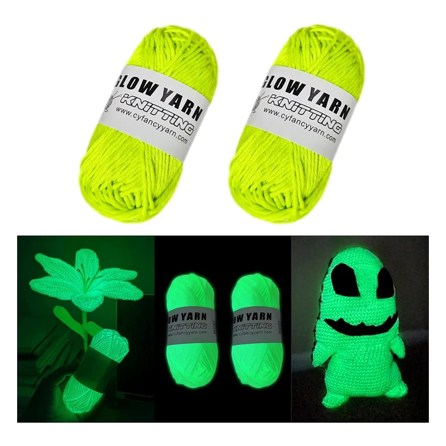 2 Rouleaux Fil Brillant dans le Noir 55m - Arts de Bricolage - Couture - Tricot - Fournitures de Fête - Cadeau de Noël - Jaune