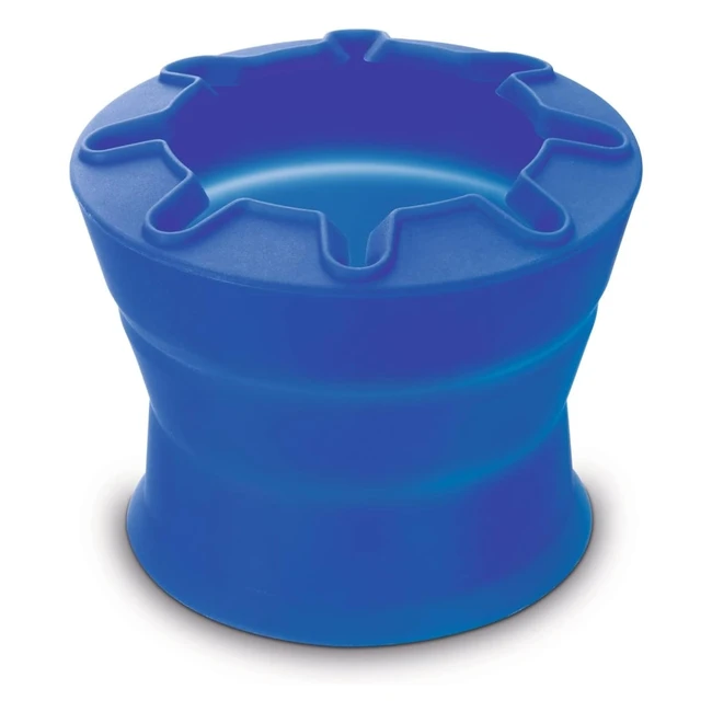 Lamy Aquaplus 543 Gobelet Eau Pliable avec Porte-Pinceaux Bleue - Idéal Cours Scolaires