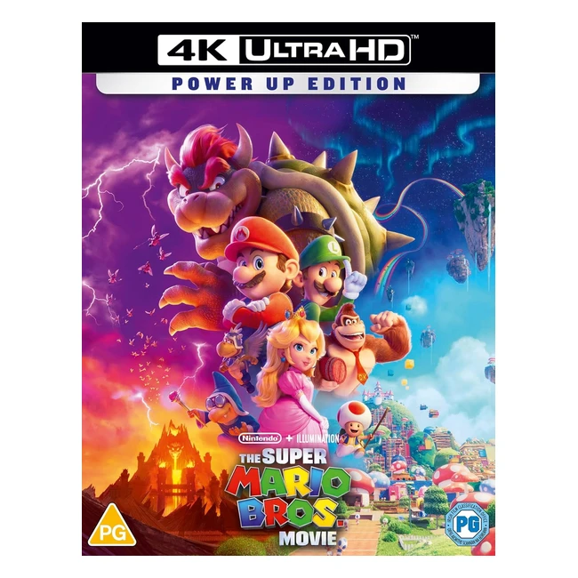 Super Mario Bros Movie 4K Ultra HD 2023 BluRay Region Free - Buy Now!