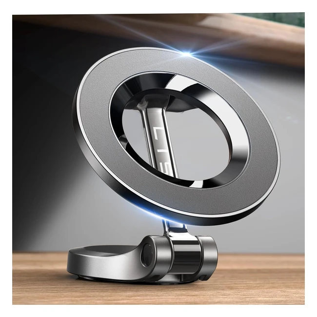 Soporte Móvil Magnético Lisen Magsafe Coche - 24 Imanes Fuertes - Compatible con iPhone y Galaxy