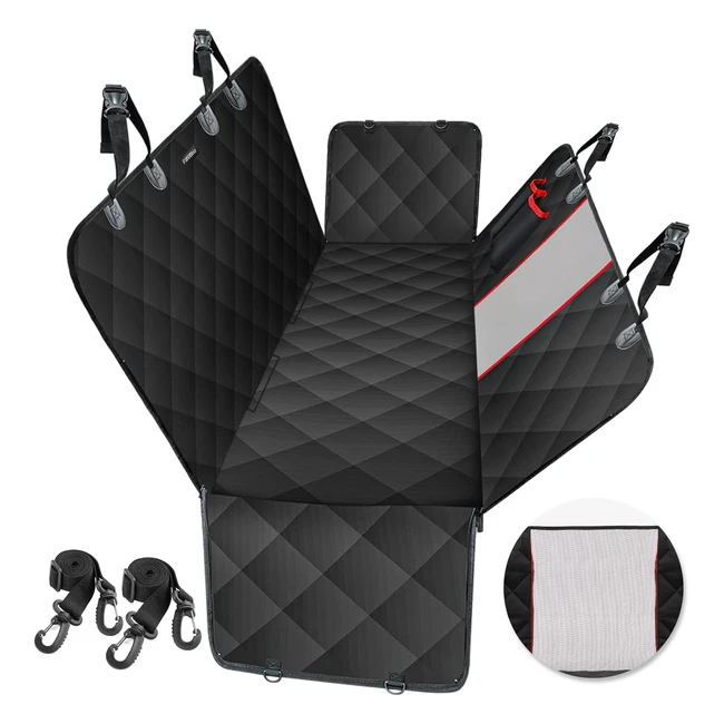 Coprisedile Auto per Cani Favoto, Oxford 137x147cm, Impermeabile e Antiscivolo