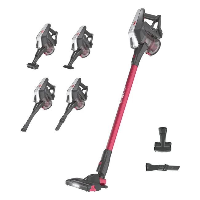 Hoover HFree 300 HF322HM 011 - Scopa Elettrica Senza Fili 240W - Autonomia 40 Minuti - Doppia Luce LED