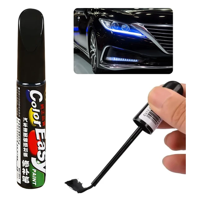 Pennarello copri graffi auto Magisel, penna ritocco carrozzeria, vernice per riparazione graffi, 1pc nero