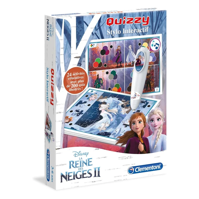 QuizzyDisney Frozen 2 52408 - Gioco interattivo con 200 domande