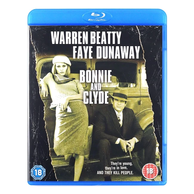 Bonnie and Clyde 1967 Region Free - Classic Crime Film with Timeless Appeal