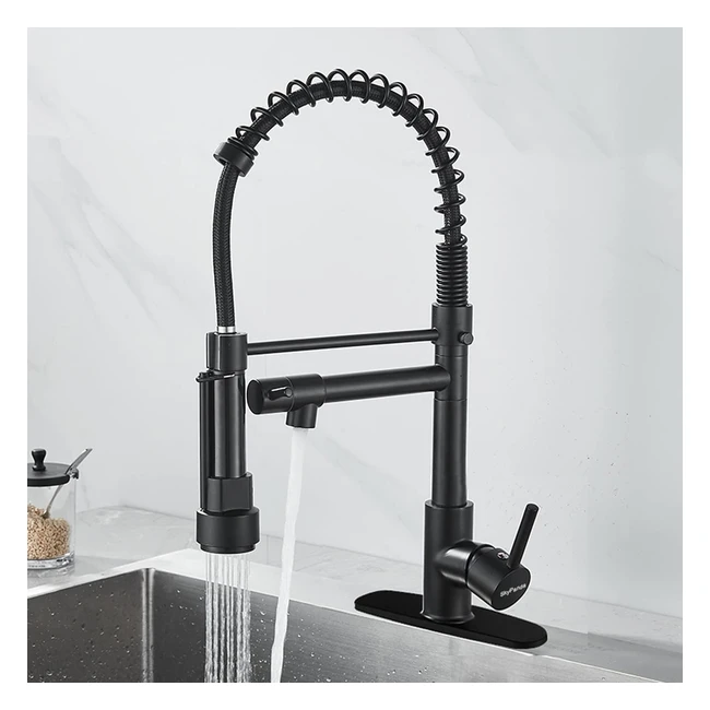 Grifo Cocina Extraíble - Todo Material Cobre - Agua Fría y Caliente - 2 Salidas Chorro y Rociador