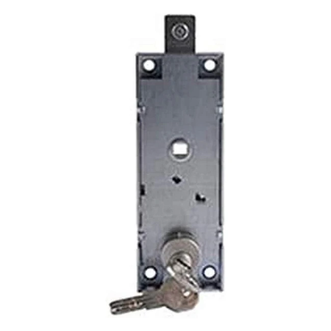 Serratura Basculante Garage - Cilindro Tondo - Chiavi Punzonate - Ottone