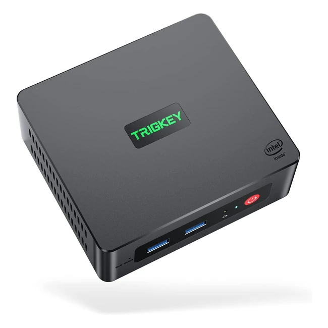 Mini PC Trigkey Intel 12ème génération Alder Laken100 16Go DDR4 500Go M.2 SSD 2280 Vert G4