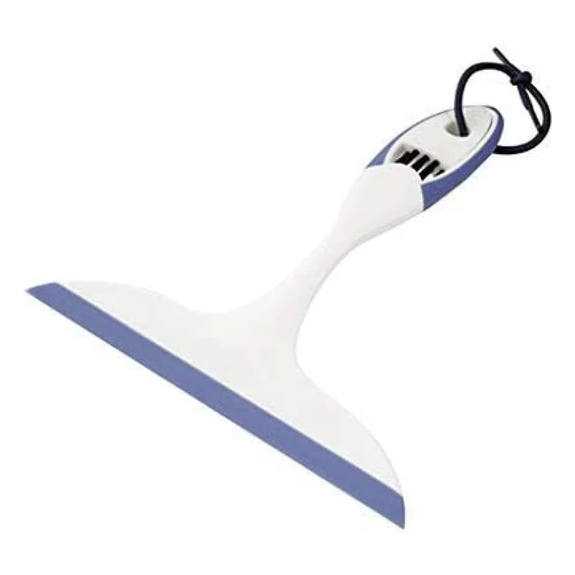 Essuie-vitre Fackelmann 63884 avec brosse plastique blanc/bleu - 215 x 19 x 2 cm