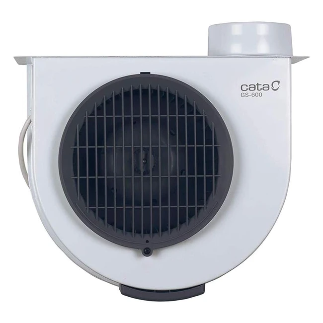 Extractor de humos para cocinas Cata GS 600 - Silencioso y eficiente - Consumo máximo de energía 105W