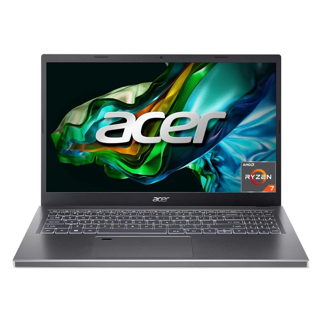 Acer Aspire 5 A51548MR3AE Laptop 156 Zoll FHD Display AMD Ryzen 7 7730U 16 GB RAM 1 TB SSD AMD Radeon Grafik Windows 11 QWERTZ Tastatur Grau