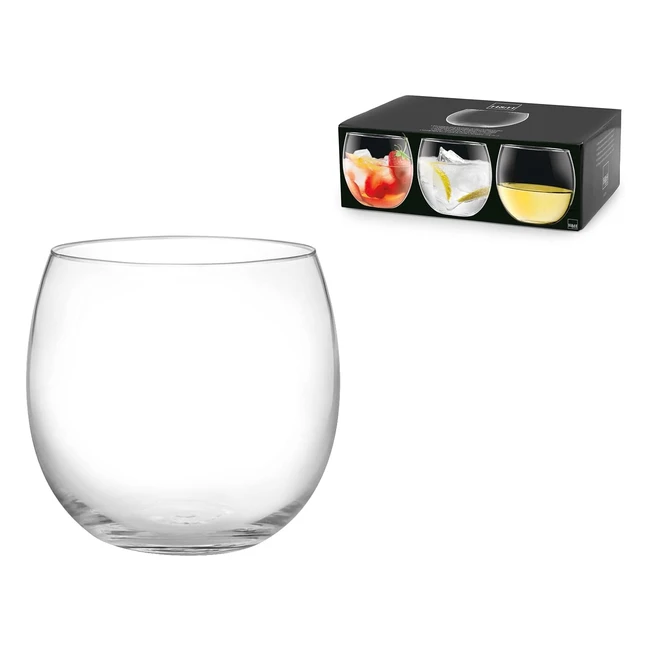 Ensemble de 6 verres à champagne en verre transparent 320cc - Légers, modernes et élégants