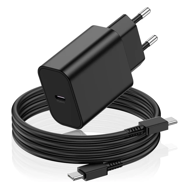 Cargador Carga Rápida Samsung 45W - USB C 2m - Galaxy S23 Ultra - Envío Gratis