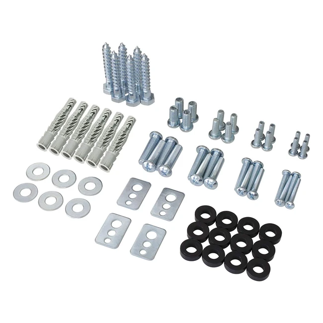 Ricoo Set Viti SPZ0200F Supporto TV o Monitor M4 M5 M6 M8 Tasselli Fischer U x 10