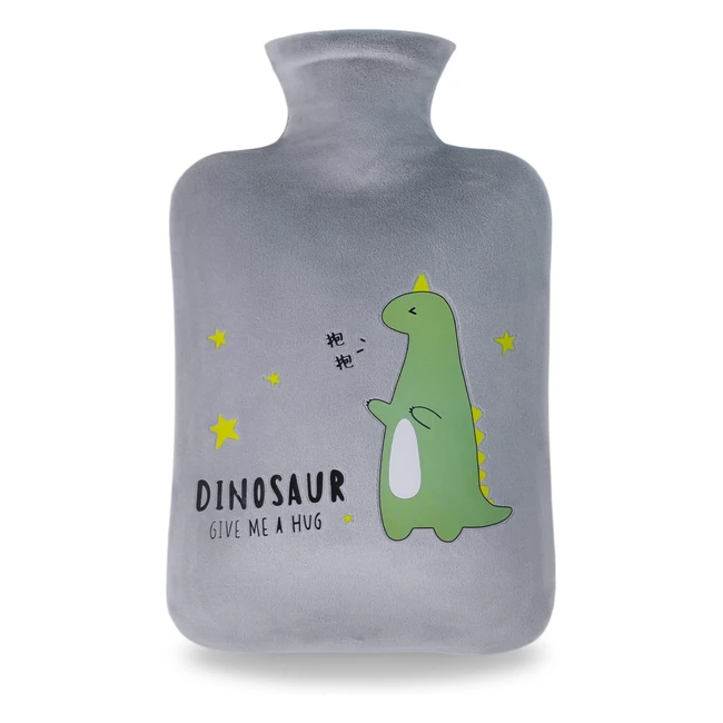 Ovooker Borsa Acqua Calda Morbid in Peluche 2L - Comfort e Calore per Bambini e Adulti