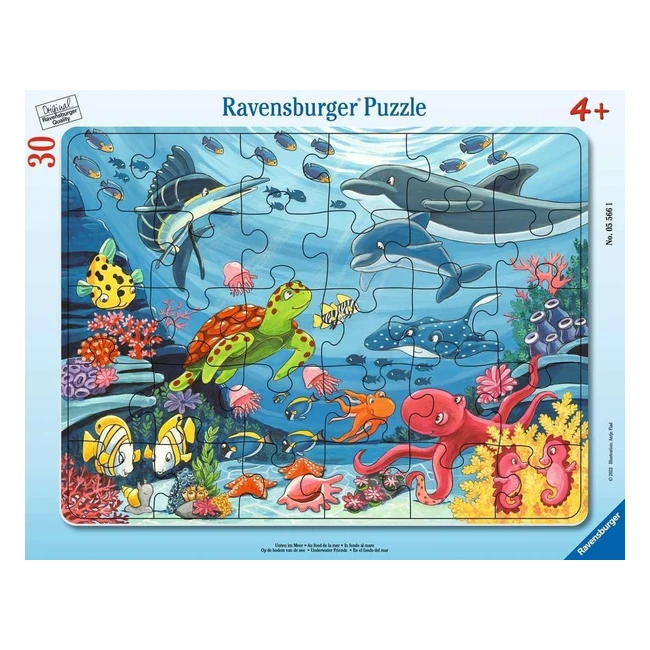 Puzzle Enfant Ravensburger 3048p - Au Fond de la Mer - DS 4 ans