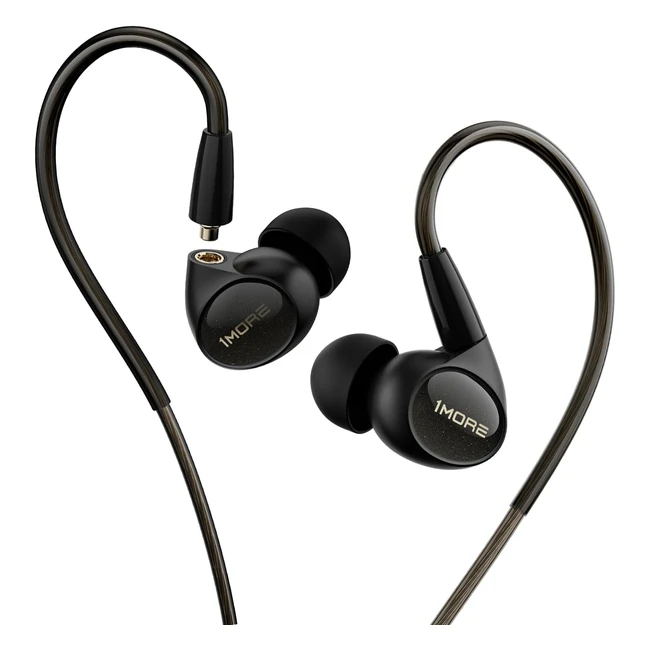 1more Couteurs Intraauriculaires Filaires Penta Driver Casques Hybrides Multidrivers