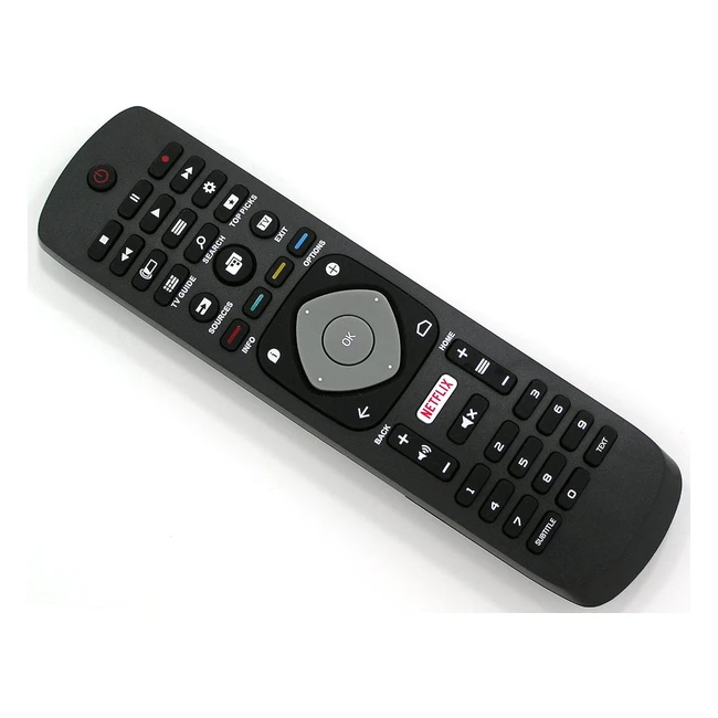 Télécommande de rechange Philips TV 55PUS6162 55PUS616212 55PUS6201 55PUS620112 55PUS6262 55PUS626212