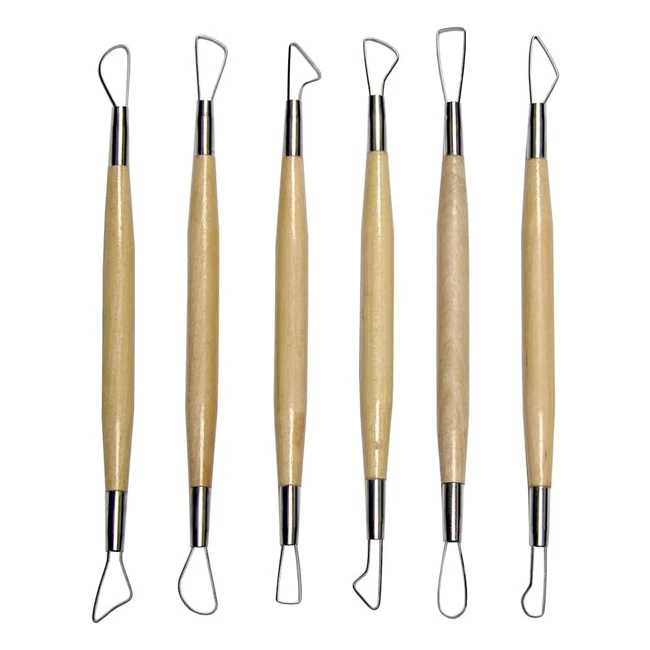 Set de 6 Vaciadores Royal Langnickel 203 cm - Herramientas de Esculpir y Dar Forma