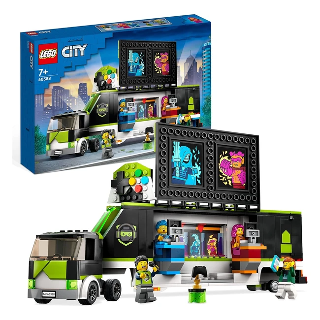 Lego 60388 City Camion Tornei Gioco Set - Esport e Videogiochi - Regalo Bambini
