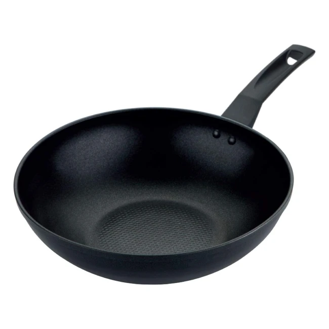 Prestige 9x Tougher Wok Non Stick 29cm - Induction, Scratch Resistant, Stay Cool Handles