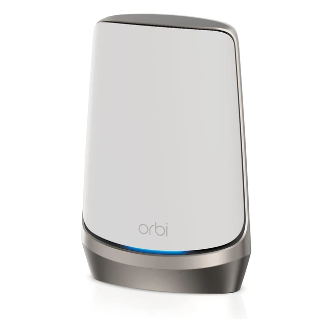 Satellite Netgear Orbi WiFi 6E RBSE960 - Ajoutez jusqu'à 260m2 de couverture WiFi - Vitesse atteignant 108 Gbits - WiFi Mesh Axe11000 - Blanc