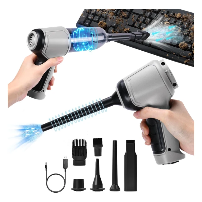 Aspirabriciole URAQT 3 in 1 senza fili - Potente e Portatile