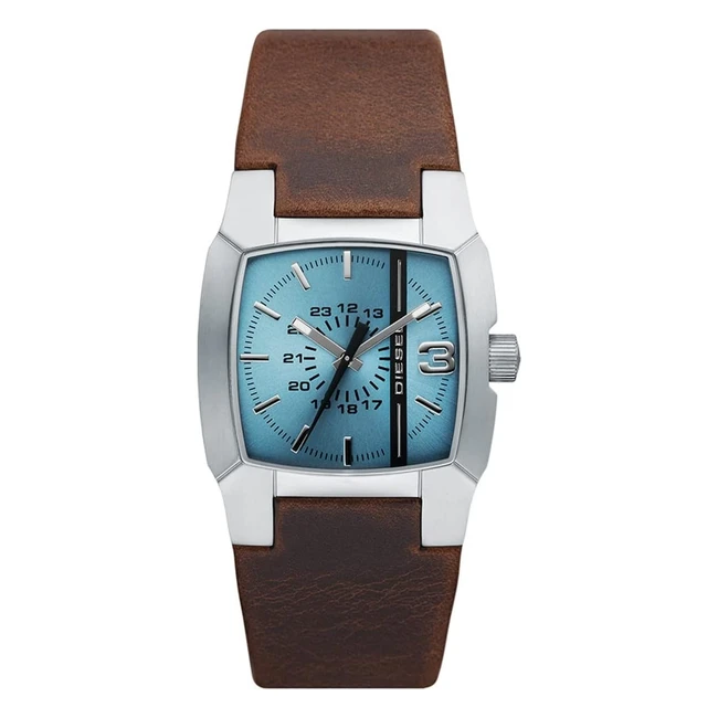 Montre Diesel Homme Cliffhanger - Mouvement 3 Aiguilles - Acier Inoxydable - DZ1998