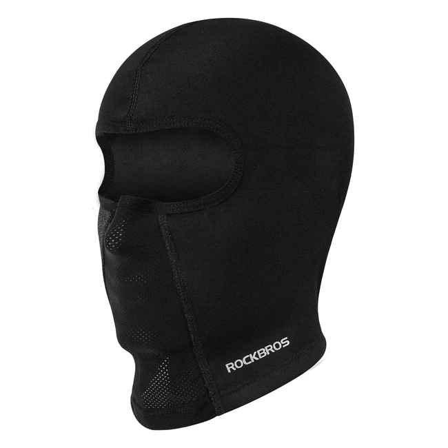 RockBros Passamontagna Invernale Corto Antivento - Caldo Termico - Sci Bici Snowboard - Taglia Unica 54-62cm