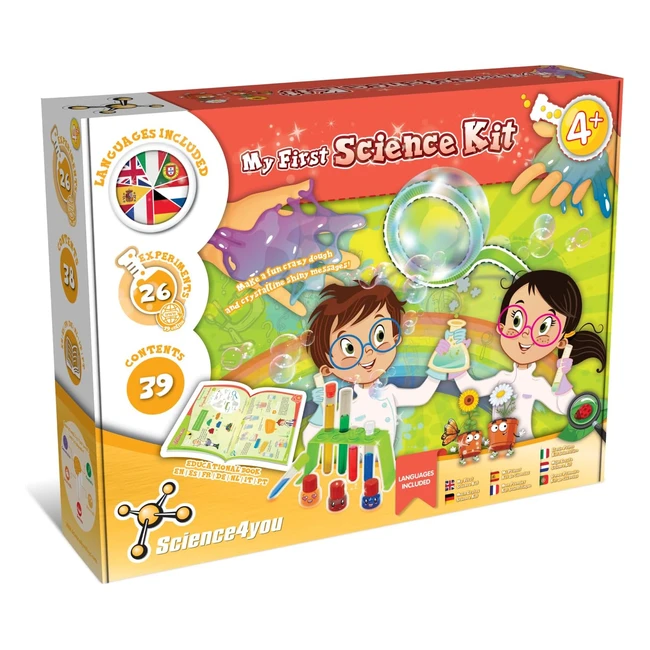 Kit de Ciencias para Niños de 4 Años - Experimentos Educativos y Divertidos