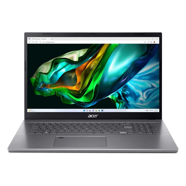 Acer Aspire 5 A5175353X3 Laptop 17,3 Zoll FHD Display Intel Core i5-12450H 16 GB RAM 512 GB SSD Intel UHD Graphics Windows 11 QWERTZ Tastatur Grau