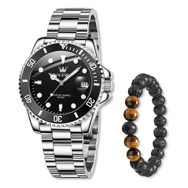 Orologio Uomo Acciaio Analogico al Quarzo - Raitown R5885G