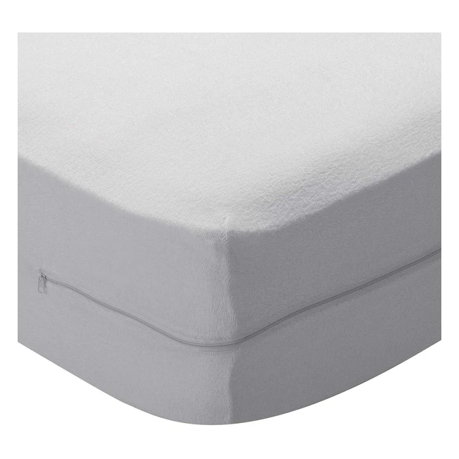 Funda de Colchón Rizo Aloe Vera Pikolin Home | Transpirable y Extra Suave | Varios Tamaños