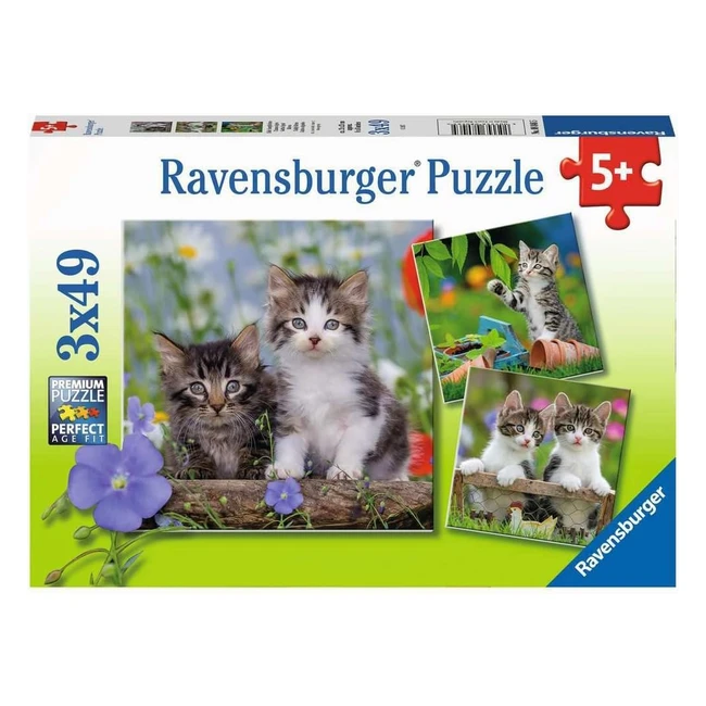 Ravensburger Puzzle Enfant 3 Puzzles 49 Pièces Les Amis Disney Fille ou Garçon 5+ Ans