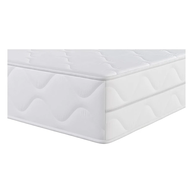 Badenia Bettcomfort Roll Comfort Matratze Trendline BT 100 Härte 2 90 x 200 cm Weiß