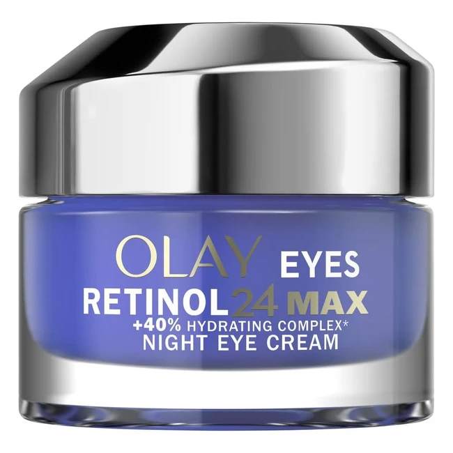 Olay Retinol 24 Max Night Cream - Firmer Skin, Reduced Wrinkles - 50ml