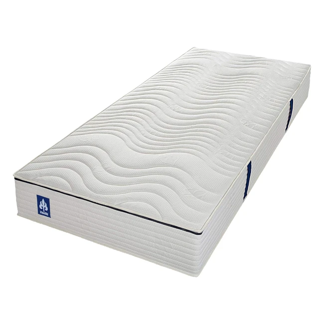 Irisette Rgen 1000 Taschenfederkernmatratze, 7-Zonen, Härtegrad 4, 100 x 200 cm