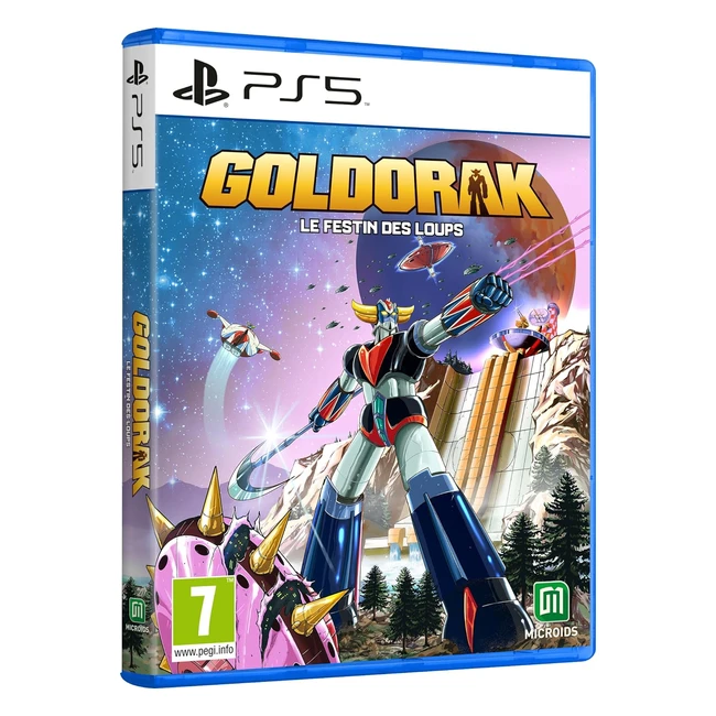 Goldorak Le Festin des Loups PS5 - Incarnez Goldorak et Actarus dans ce jeu d'action-aventure !