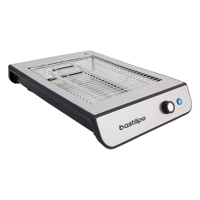 Tostador Plano Bastilipo TPI680 680W - Acero Inoxidable - Anti-huellas