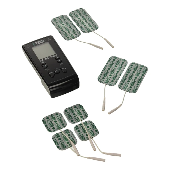 Elettrostimolatore Miocare Fitness - 2 Canali Indipendenti - 55 Programmi - 20 Medicali - 15 Beauty