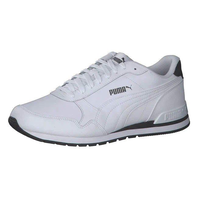 Puma ST Runner V2 Full L - Scarpe da Ginnastica Basse Unisex Adulto - Bianche - Taglia 38.5 EU
