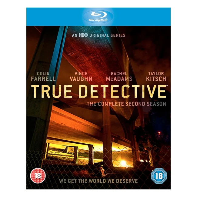 True Detective Season 2 Blu-ray 2015-2016 | Region Free | Gripping Crime Drama