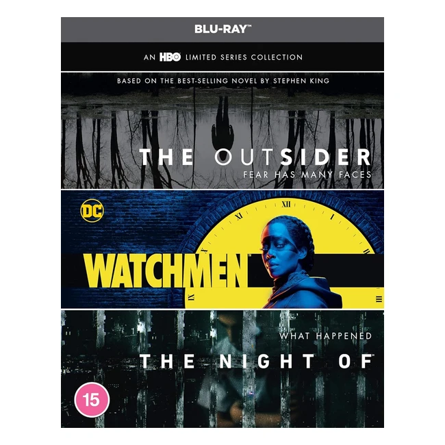 Limited Series Collection: The Outsider, Watchmen, The Night Of - Blu-ray 2020 (Region Free)