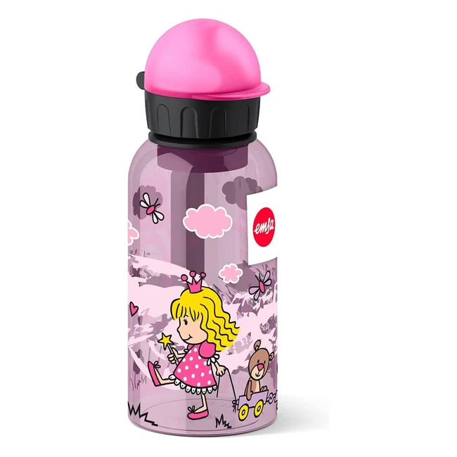 Bottiglia Emsa 518122 Kids Tritan TappoBeccuccio Decorazione Princess Multicolore 7x7x18 cm