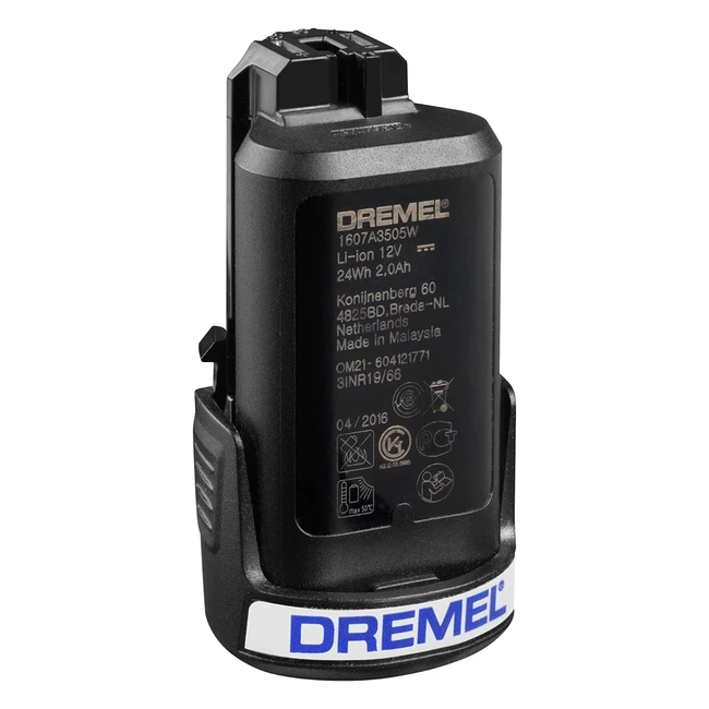 Dremel 880 Batería de Iones de Litio de 12V - Paquete de Baterías para Herramientas Rotativas Dremel 8200 8220