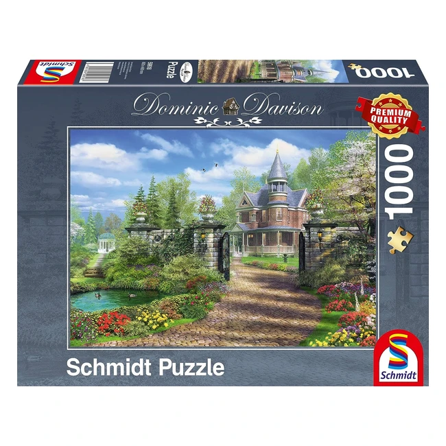Schmidt 59618 Dominic Davison Idyllic Country Estate Multi 1000pc - Puzzle Premium